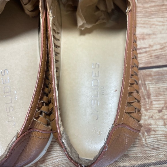J/slides Woman Tan Slides on sneakers size 8.5 - Picture 6 of 12